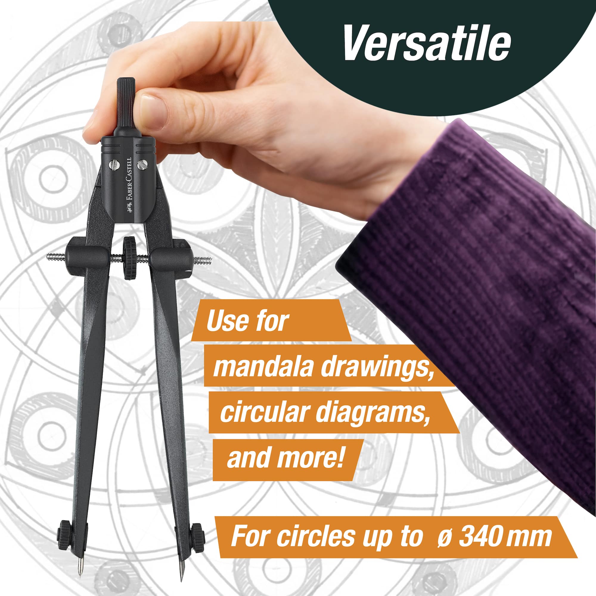 Faber-Castell® Stream Quickset Compass